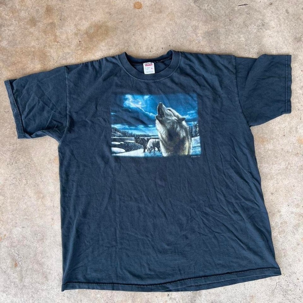 wolf nature t shirt